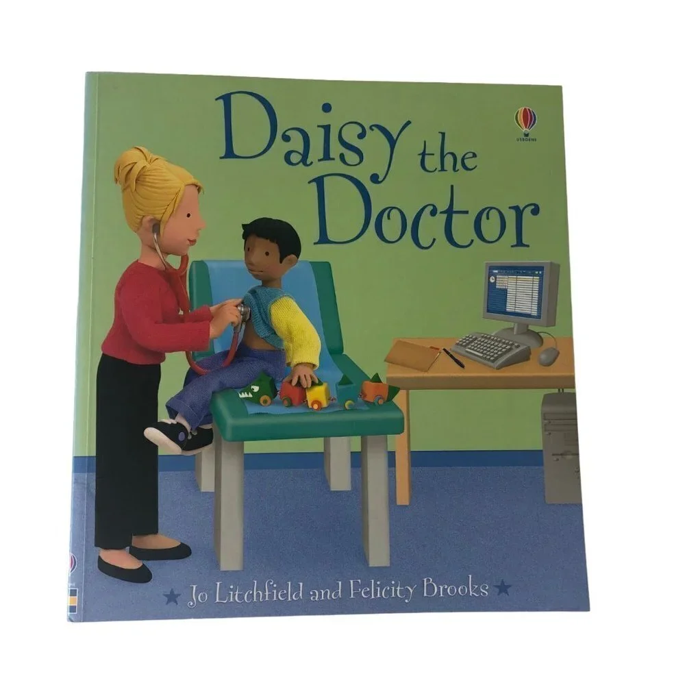 Usborn Lot of Books Vicky Vet‎ Daisy Doctor Tessa Teacher Soft Cover Large Learn